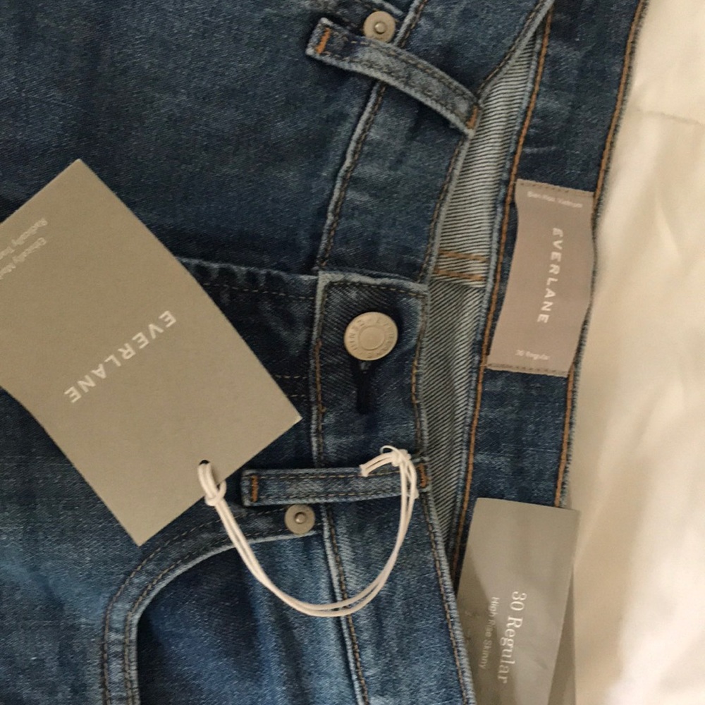 Brand new Everlane High Rise Skinny